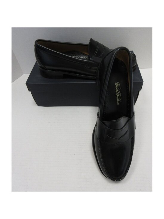 Brooks Brothers Shoes 11 D Penny Loafer Leather Slip On USA Made NEW main image 9